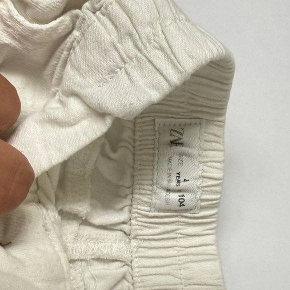 Zara Wide Leg Pant in Cream color - Picture 5 of 6